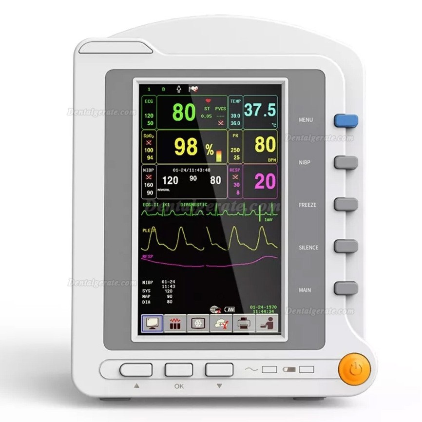 Contec&reg; CMS6500 Medizinische Ger&auml;t Vitalzeichenmonitor